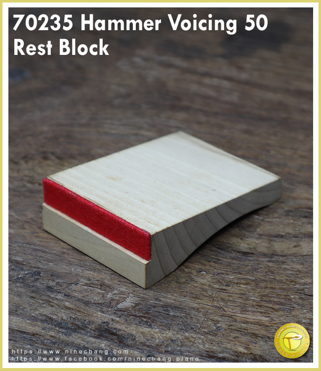 70235 Hammer Voicing 50 Rest Block