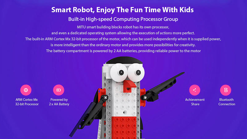 Xiaomi MITU Mini Robot Builder - ตัวต่อ Mitu อัจฉริยะรุ่นเล็ก