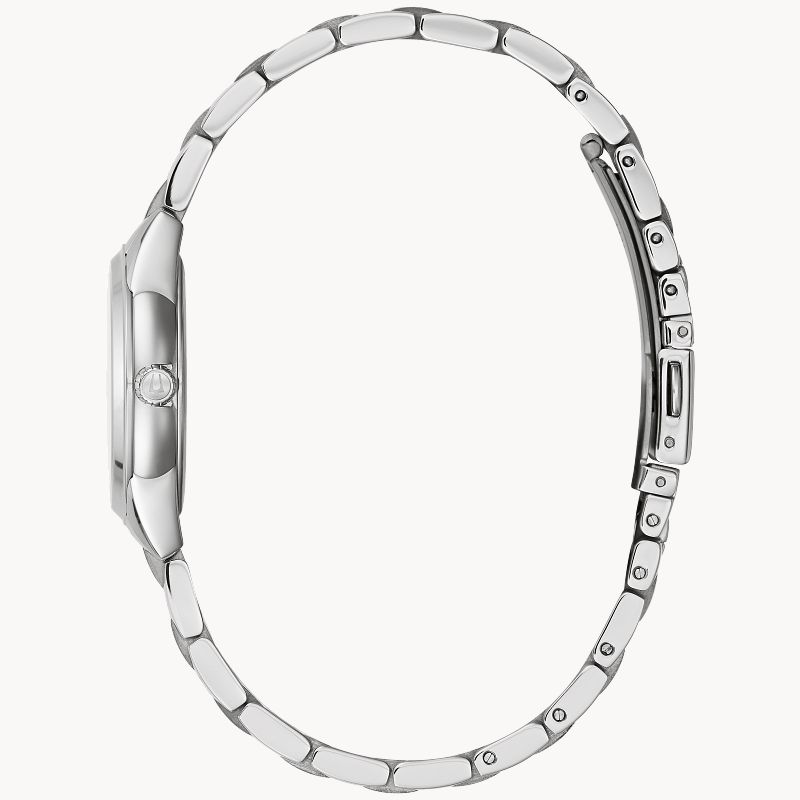 Bulova 96P249 นาฬิาผู้หญิง 11 diamonds Quartz Women's Watch