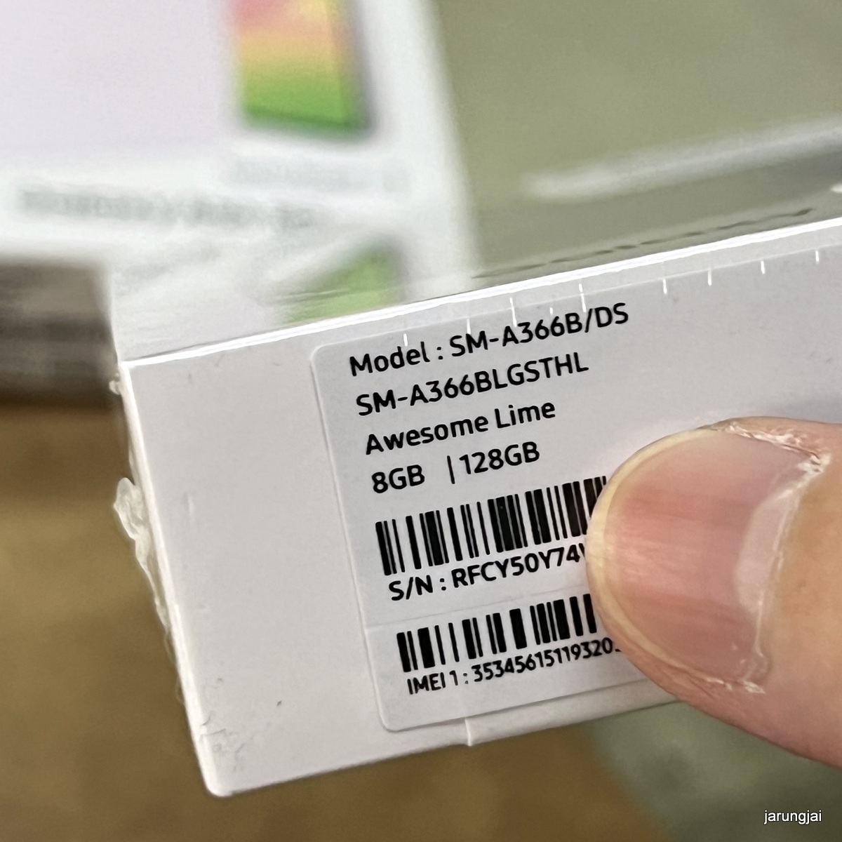samsung a36 5g ram8 rom128 green ซัมซุงศรีสะเกษ SK11990B แถมฟิล์ม เคส และชุดชาร์จ