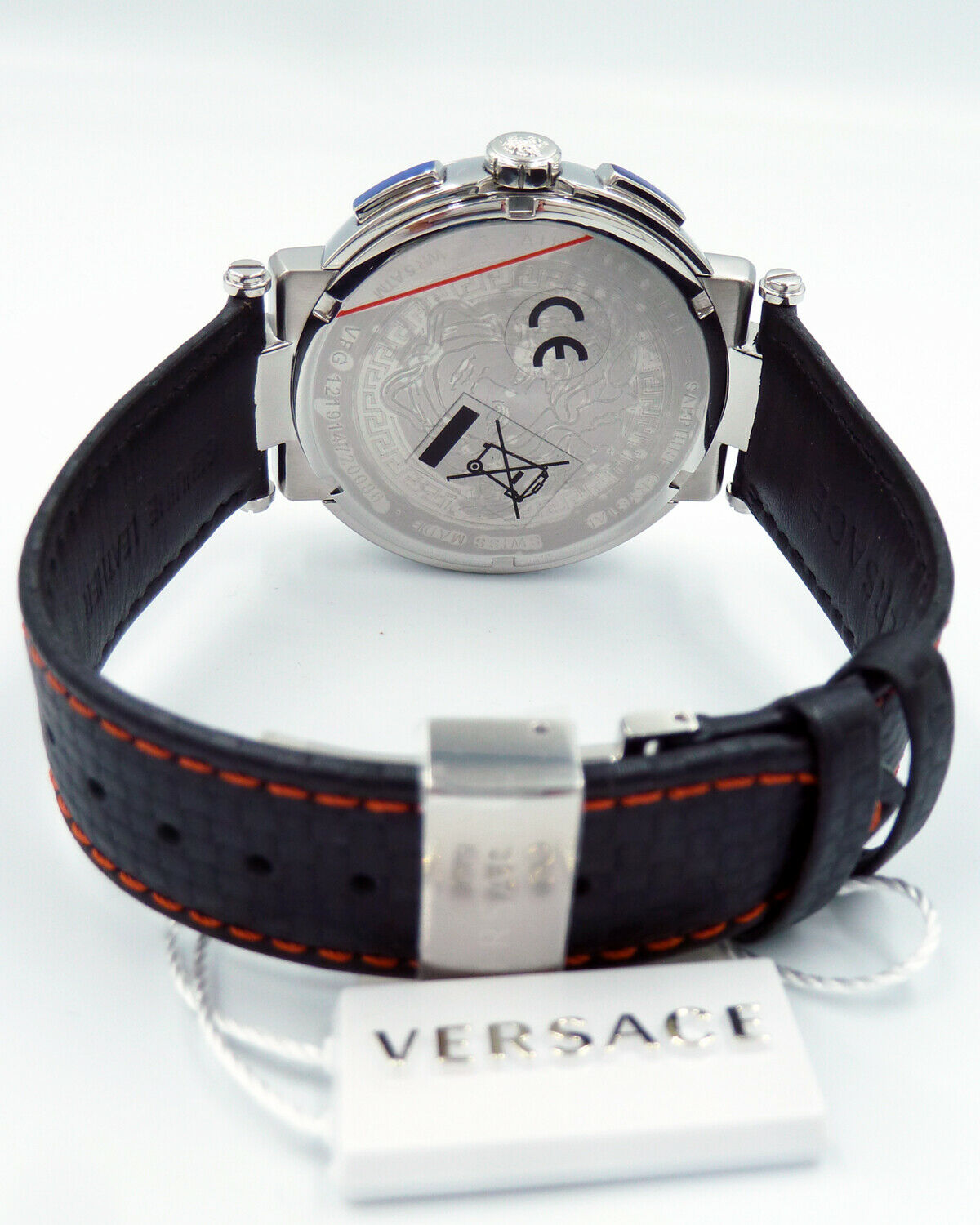 Versace VFG040013 นาฬิกาผู้ชาย Mystique Quartz Swiss Made Men's Watch
