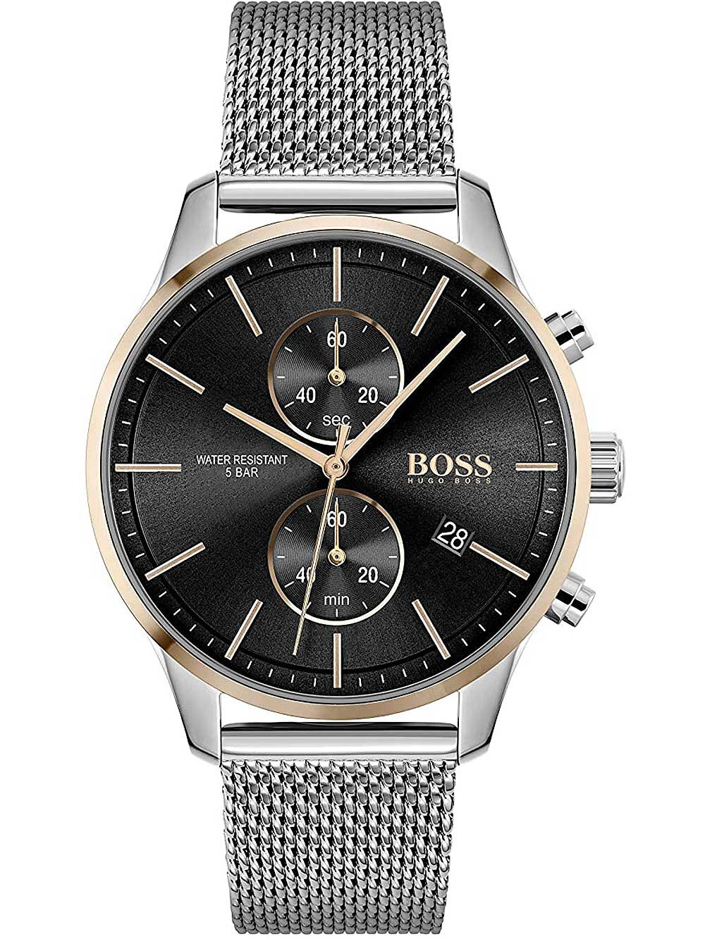 Hugo Boss 1513805 นาฬิกาผู้ชาย Metronome Chrono Quartz Men's Watch