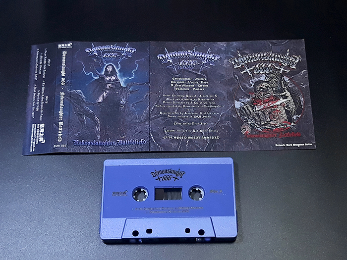 DEMONSLAUGHT 666'Nekroslaughter Battlefield' Tape.