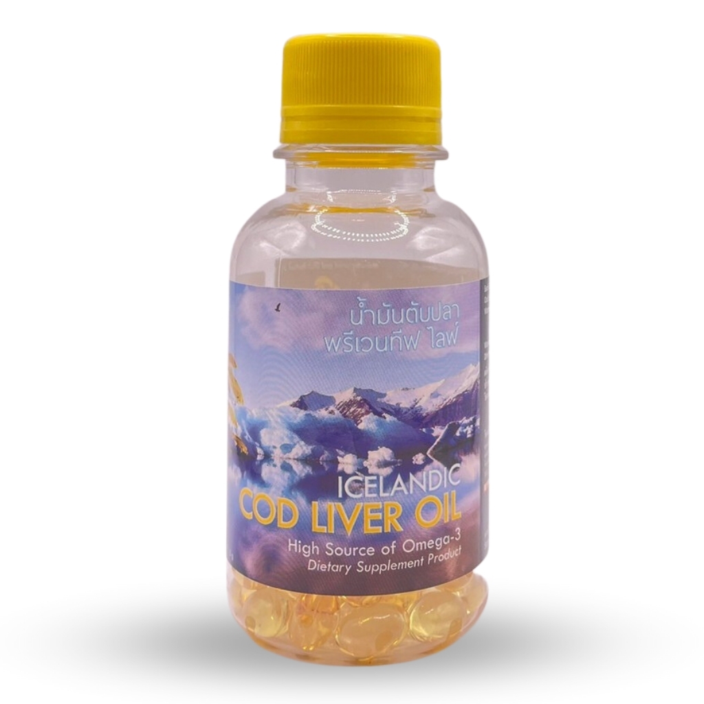 ICELANDIC COD LIVER OIL (High Surce of Omega 3)