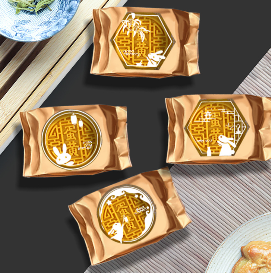 ถุงทาร์ตสัปปะรด อมยิ้ม ซีลขยายข้าง เบเกอรี่ จำนวน 95-100 ใบต่อแพ็ค (หลายขนาด) ชุดที่ 1/2