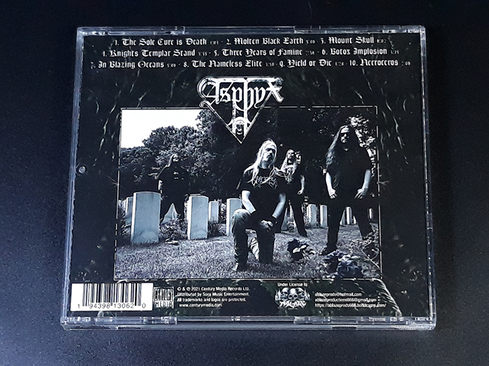 ASPHYX 'Necroceros' CD