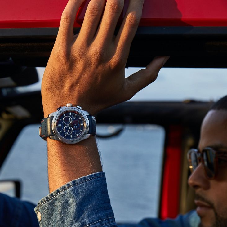 Citizen BL5571-09L นาฬิกาผู้ชาย Promaster MX Perpetual Calender Eco-Drive Men's Watch