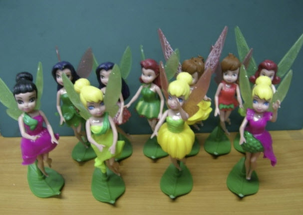 Tinkerbell ชุด 10 ตัว ขนาด 12.5-13 ซ.ม.