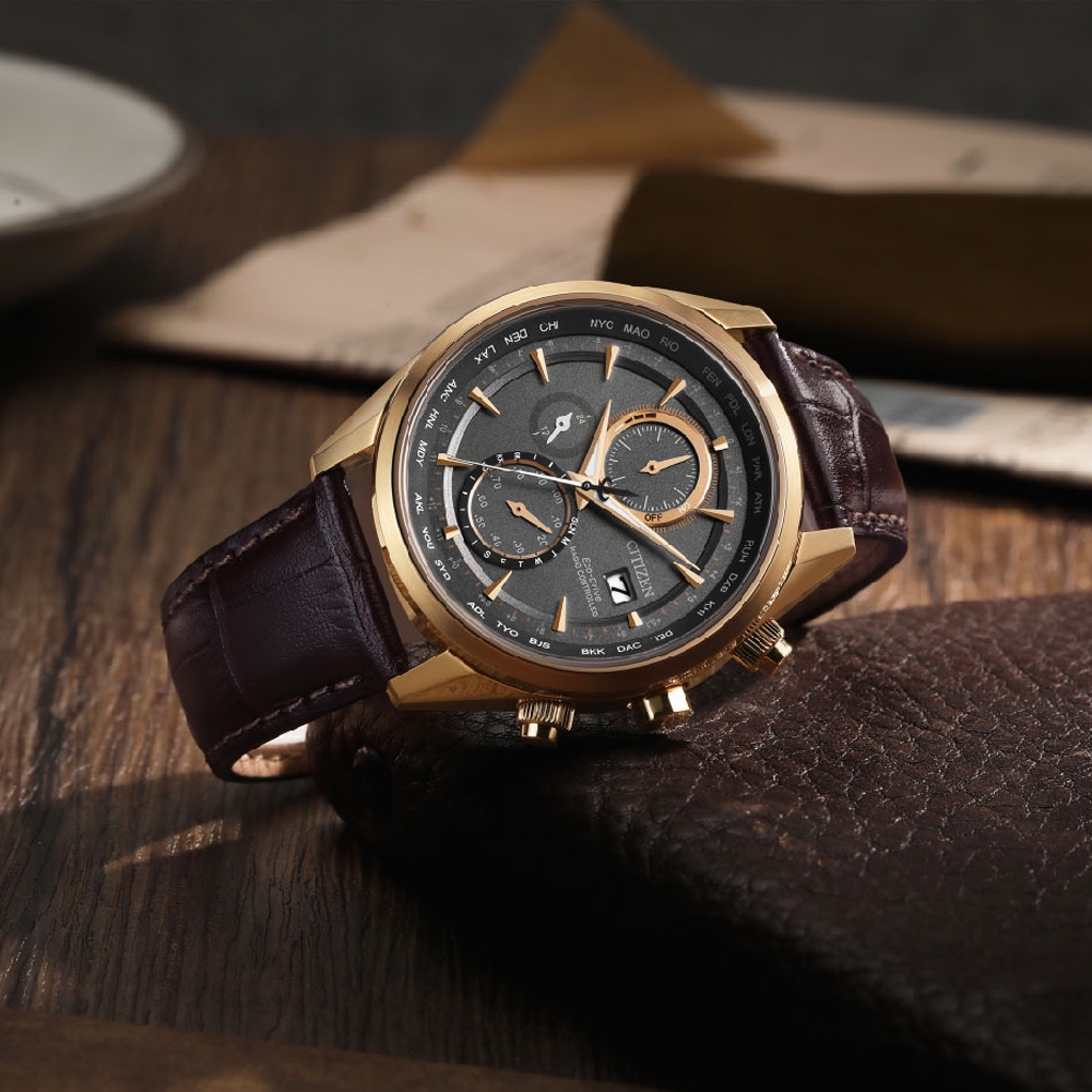 Citizen AT8263-10H นาฬิกาผู้ชาย Radio Controlled Eco-Drive Men's Watch