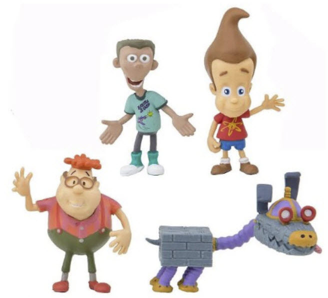ฟิคเกอร์ ชุด 4 ตัว (Jimmy Neutron) ขนาด 2 นิ้ว