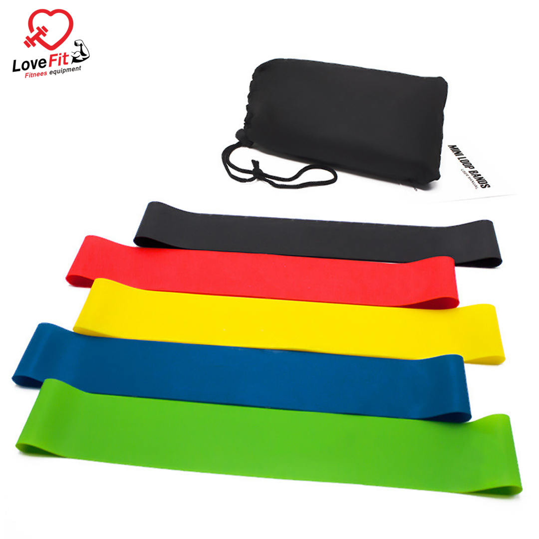 ยางยืดออกกำลังกาย Resistance Band ยางต้านกล้ามเนื้อเล่นได้ทั้งชายและหญิง