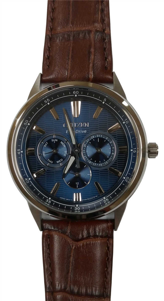 Citizen BU2071-10L นาฬิกาชาย Eco-Drive Calendar Men's Watch