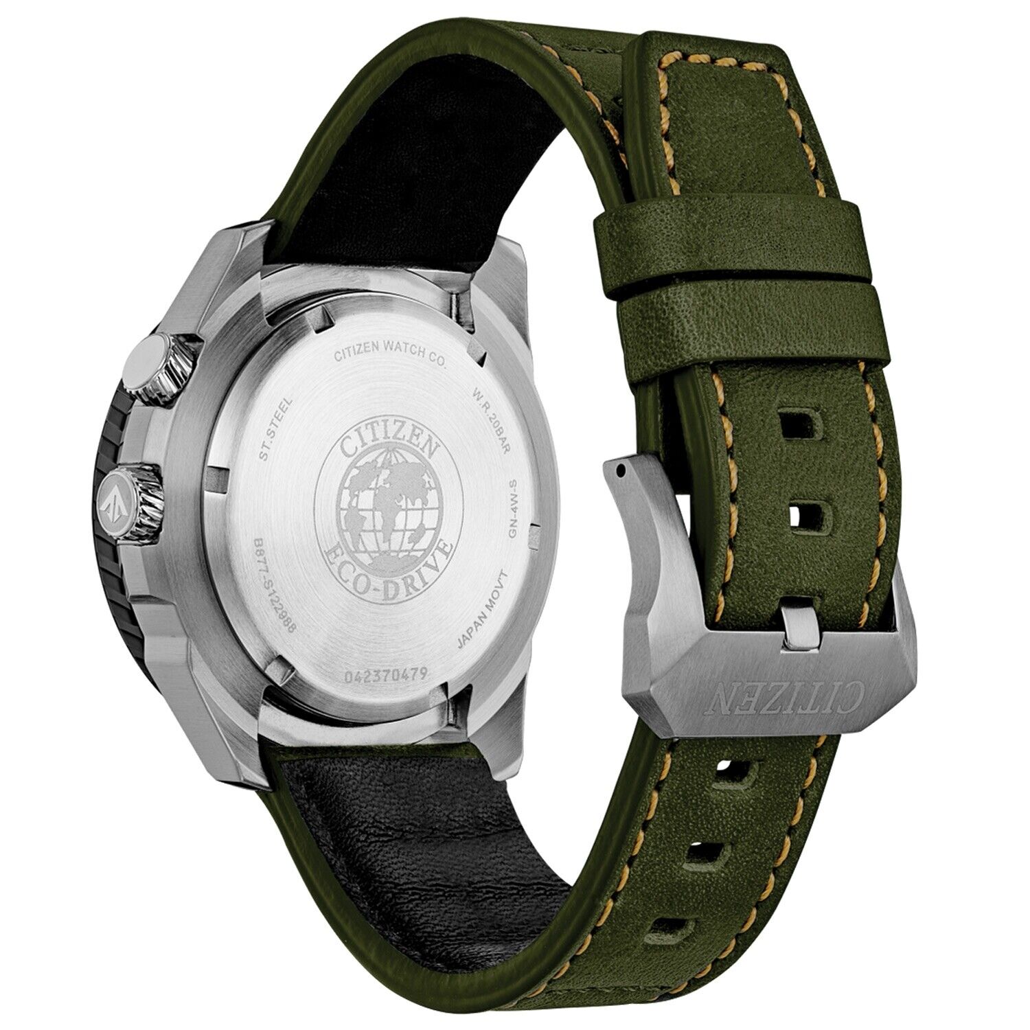 Citizen BJ7138-04E นาฬิกาผู้ชาย Eco-Drive Promaster Nighthawk Men's Watch