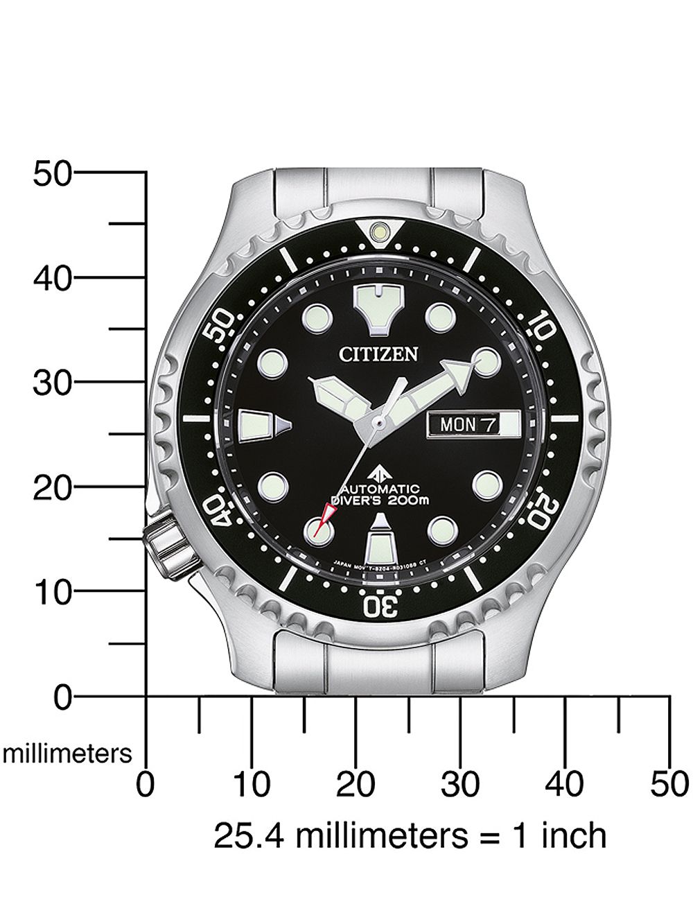 Citizen NY0140-80E นาฬิกาผู้ชาย Promaster Automatic Men's Watch