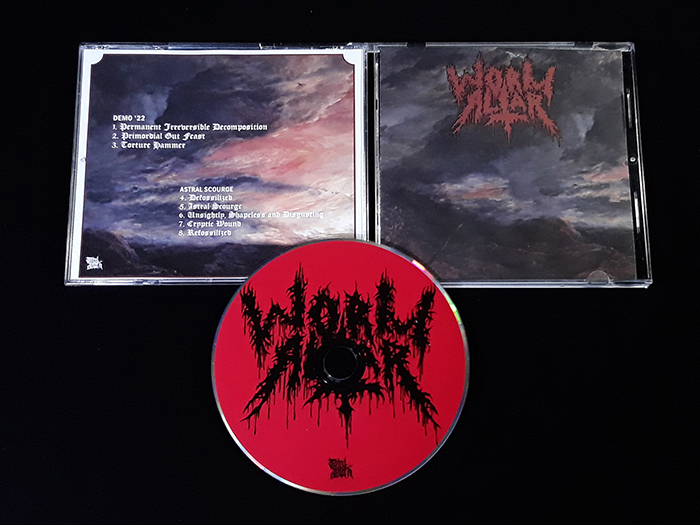 WORM ALTAR 'Astral Scourge/Demo-22' CD