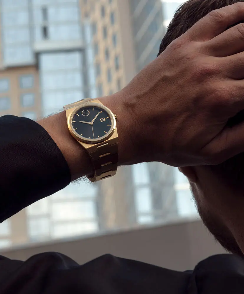 Movado 3601223 นาฬิกา ชาย-หญิง BOLD Quest Quartz Unisex Watch