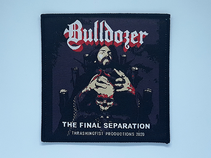 BULLDOZER 'The Final Separation' Woven Patch อาร์มแบบทอ