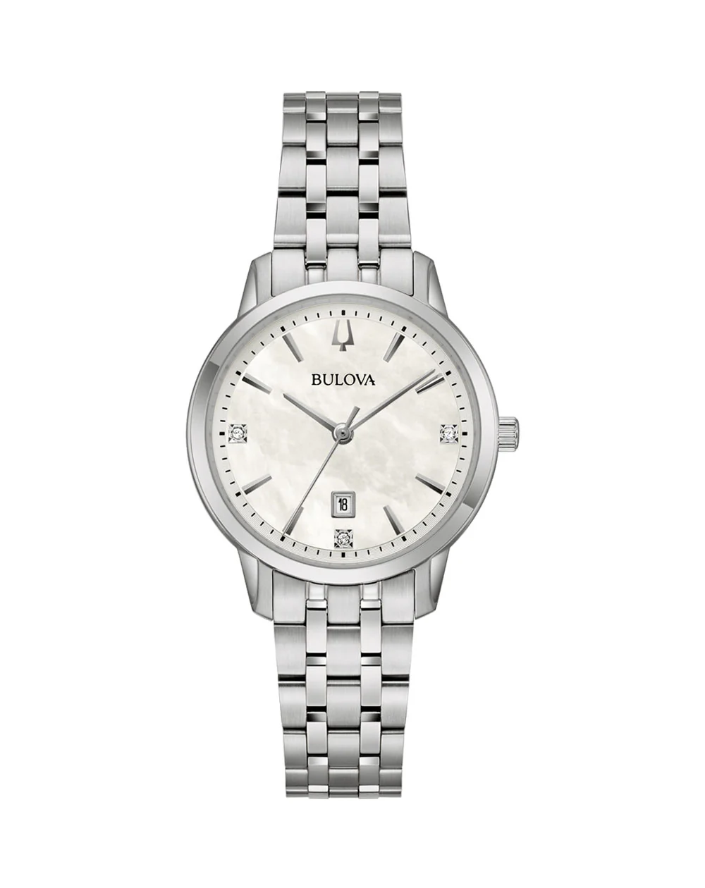 Bulova 96P233 นาฬิกาผู้หญิง Quartz Women's Watch