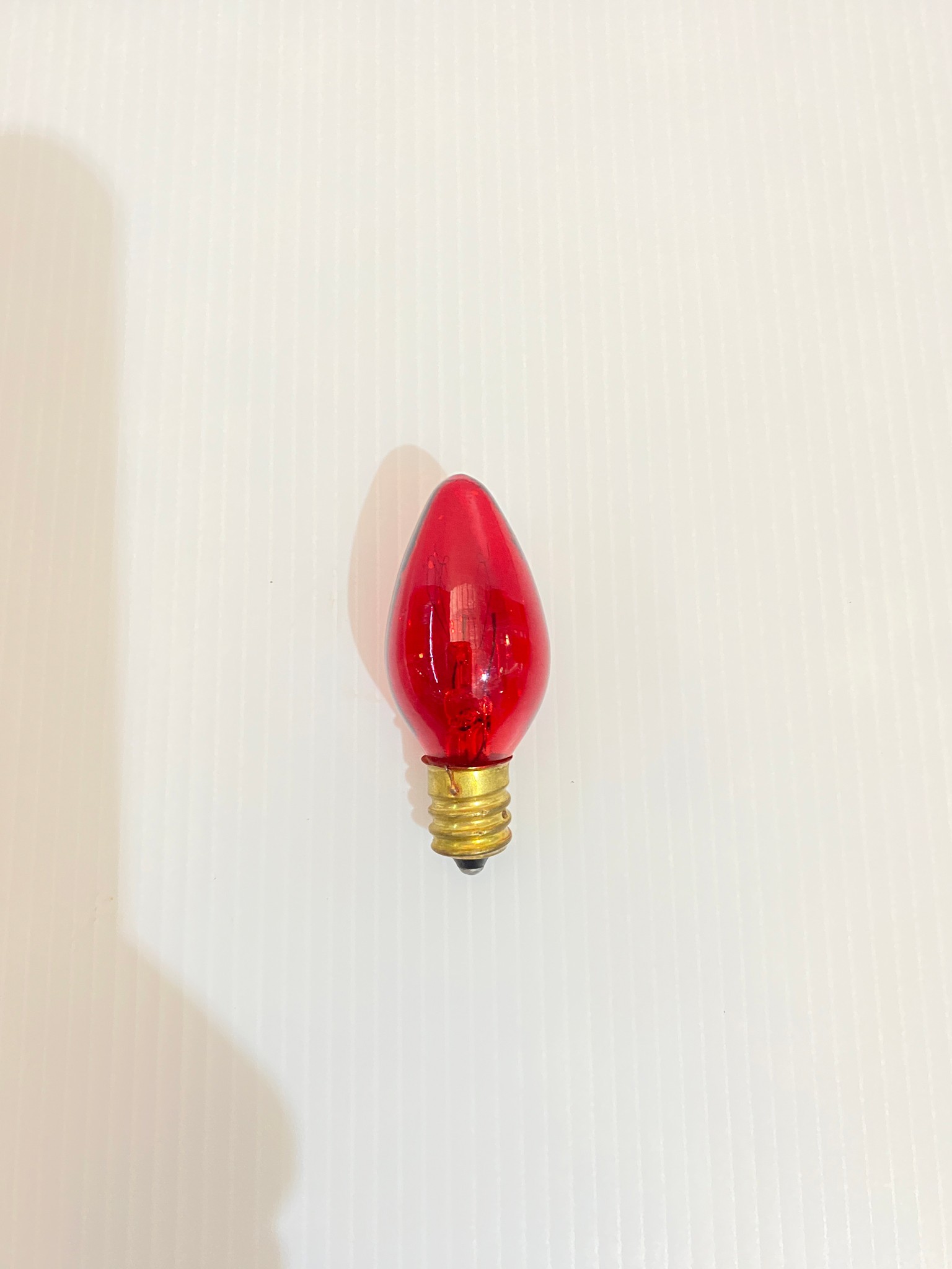 หลอดจำปาขั้ว E12 หลอดไฟ เจ้าที่ ศาลพระภูมิ 7W สีแดง สีม่วง สีส้ม