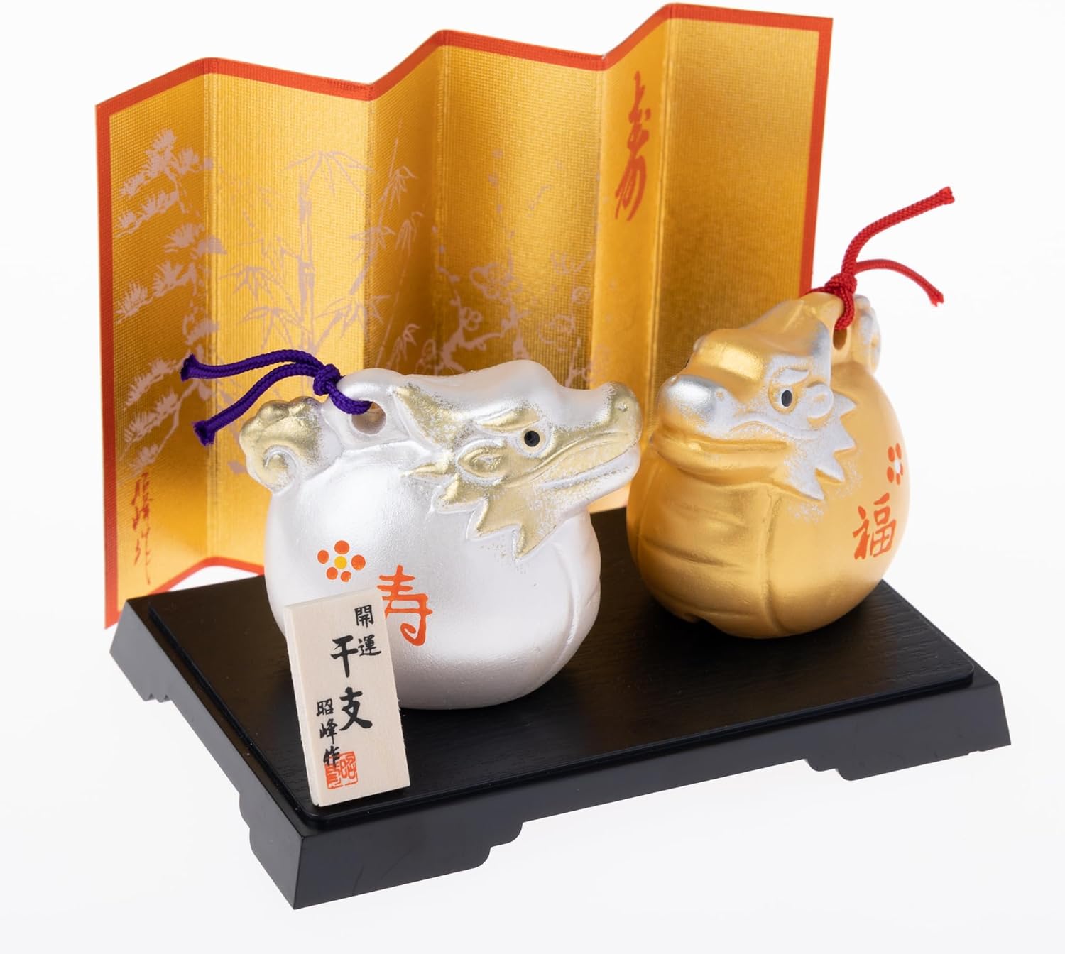 [PRE-ORDER] มังกรคู่ มังกรขาว มังกรทอง ของมงคลญี่ปุ่น ฮวงจุ้ยโต๊ะทำงาน เสริมโชคลาภ วันตรุษจีน ปีมังกร นำเข้าจากญี่ปุ่น Dragon Zodiac 2024