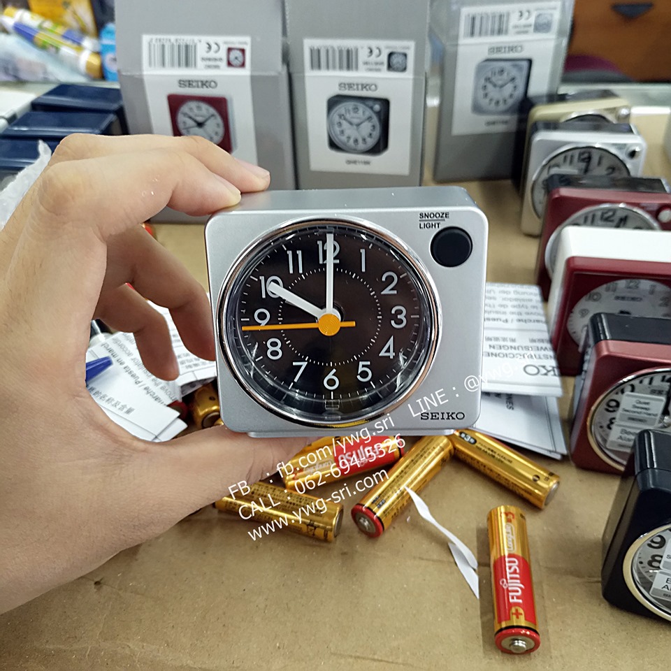 นาฬิกาปลุก SEIKO รุ่น QHE100A