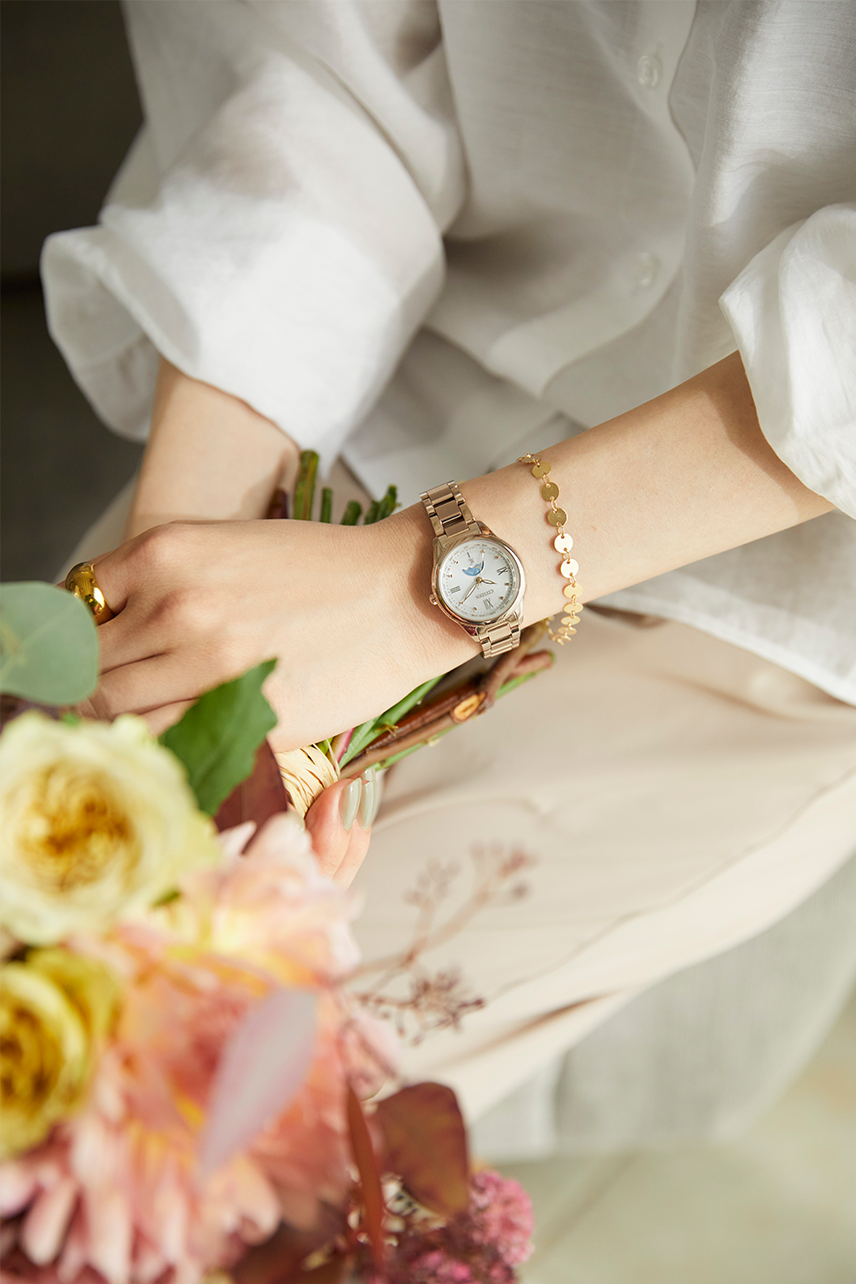 Citizen EE1004-57A นาฬิกาผู้หญิง xC Daichi CollectionRadio-Controlled Eco-Drive Titanium Made In Japan Women's Watch