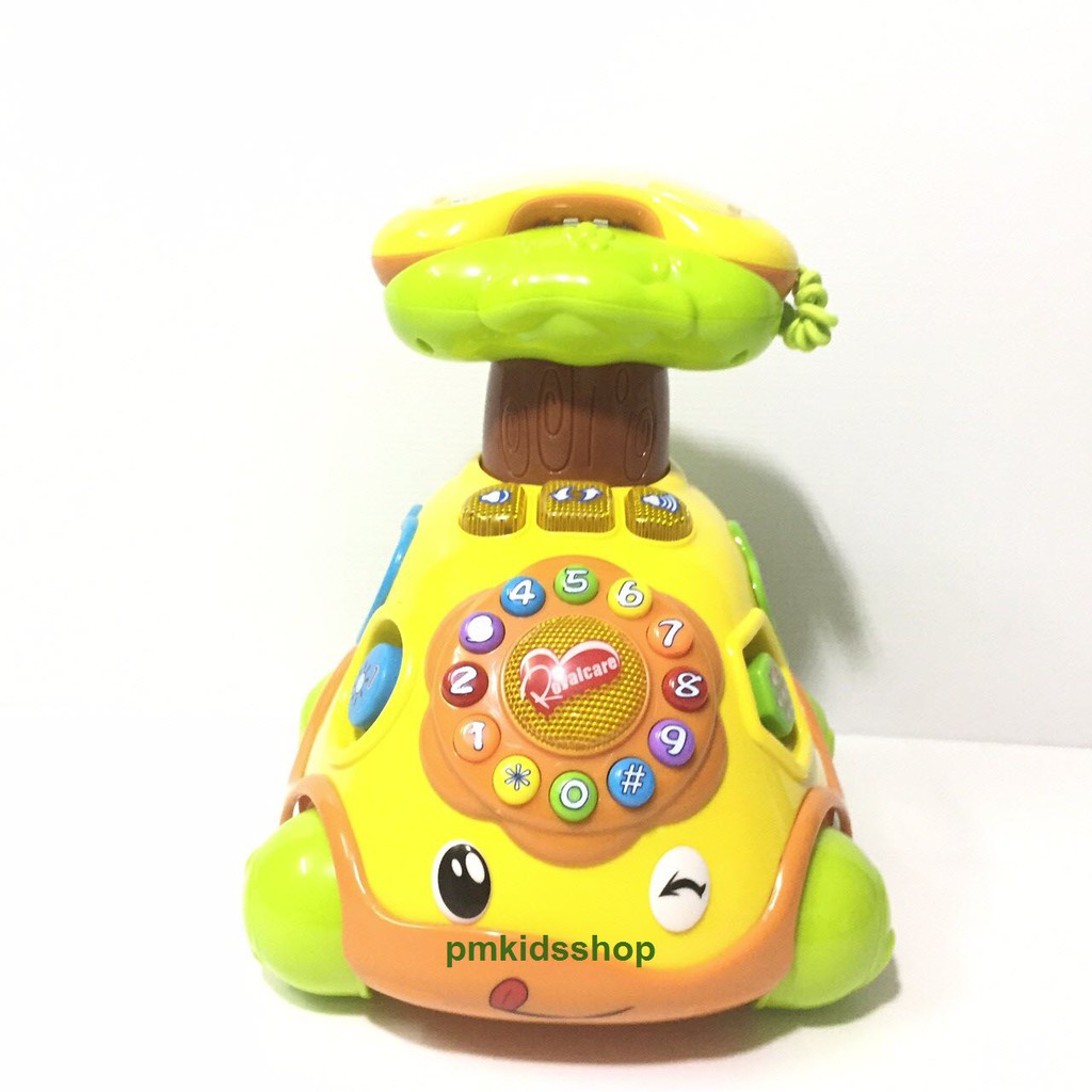 รถโทรศัพท์ภาษาจีน มีไฟ-เสียงเพลง+เสียงสัตว์ต่างๆ