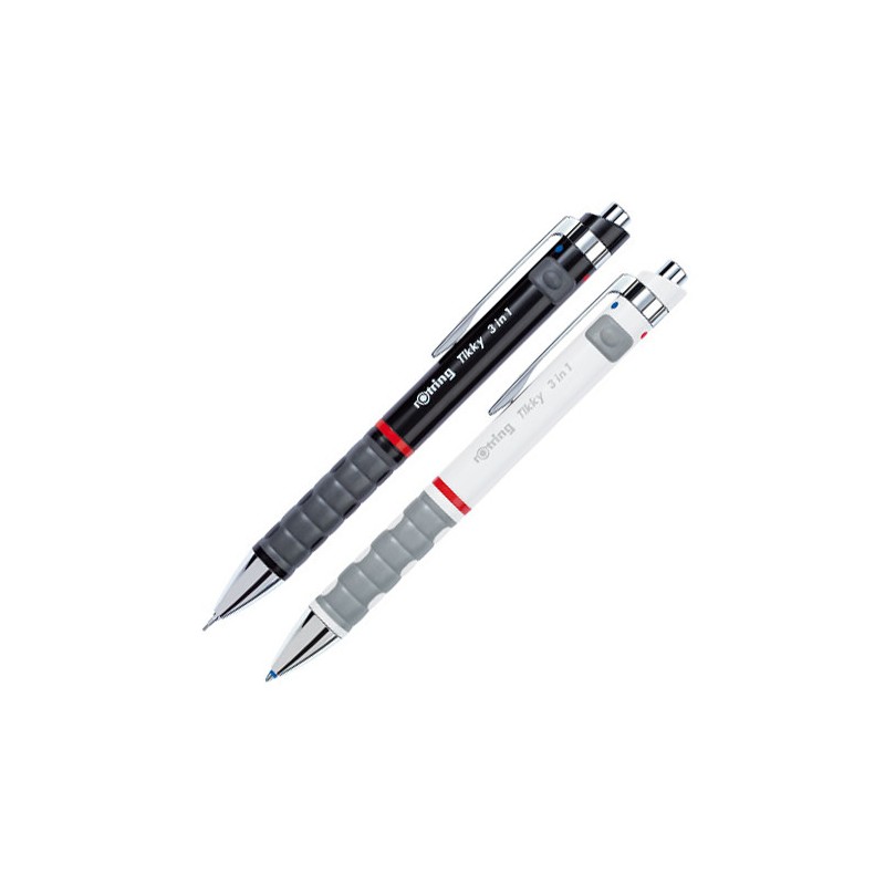 ปากกาดินสอ 3 ระบบ (rOtring Tikky 3 in 1) เลือกสีด้านใน