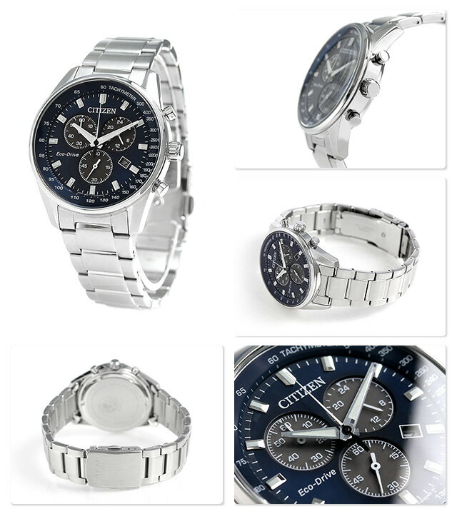 Citizen AT2390-58L นาฬิกาผู้ชาย Citizen Collection Chronograph Tachymeter Japan Men's Watch