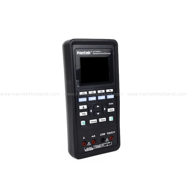 Hantek 2D82AUTO I ออสซิลโลสโคปขนาดเล็กแบบพกพาขนาด 80 MHz 2 ช่อง + ชุดหัววัดสำหรับยานยนต์