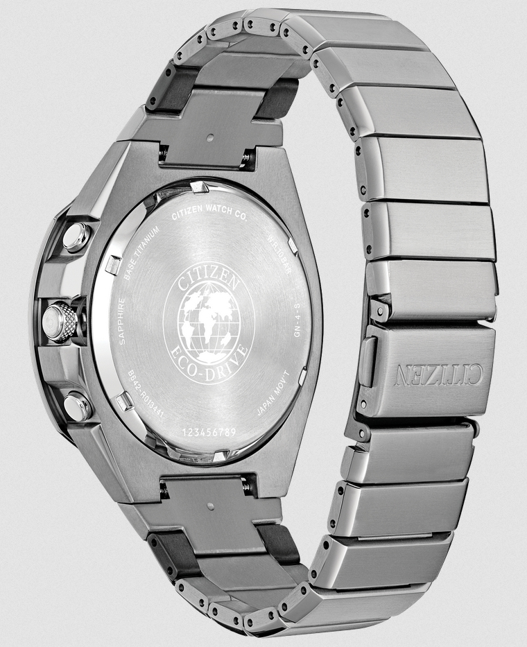 Citizen CA7058-55E นาฬิกาผู้ชาย Eco-Drive Super Titanium Armor Chrono Men's Watch