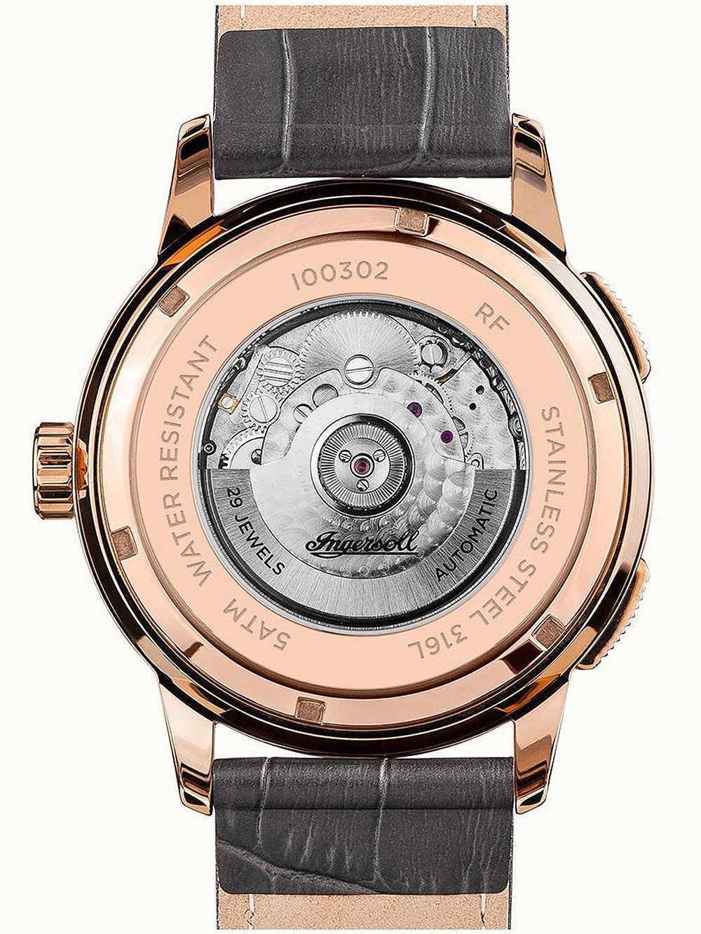 Ingersoll I00302 นาฬิาผู้ชาย The Regent Automatic Men's Watch