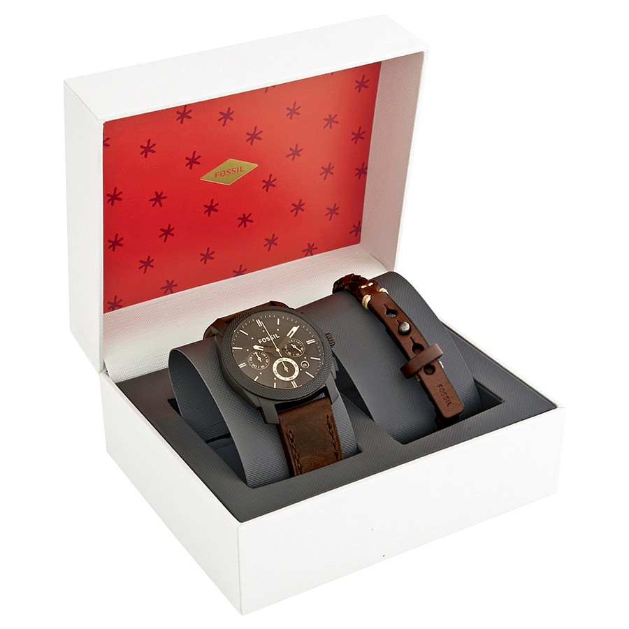 Fossil FS5251SET นาฬิกาผู้ชาย Fossil รุ่น FS5251SET, Machine Chronograph Men's Watch