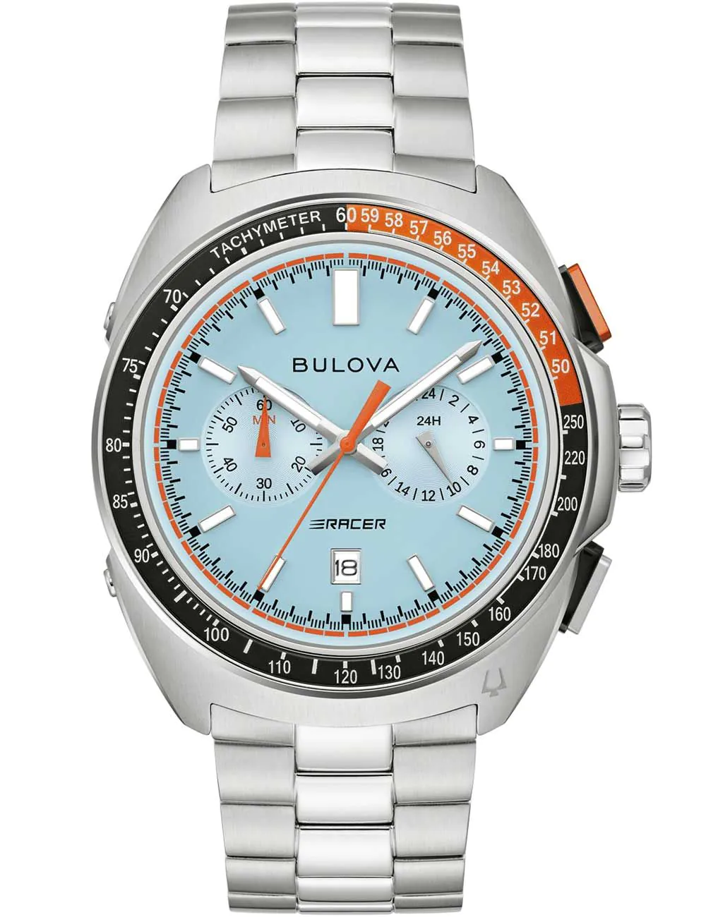 Bulova 98B432 นาฬิกาผู้ชาย Racer Chronograph Performance Quartz Men's Watch