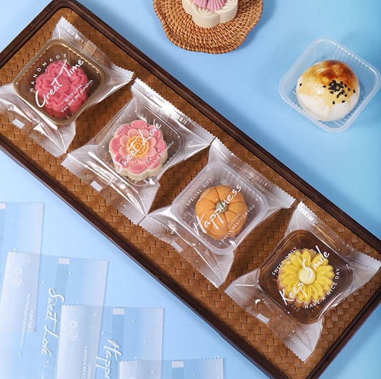 ถุงซีล ใส่ขนม คุกกี้ ลูกอม ขนาด 11x15 ซม. จำนวน 97-100 ใบ/แพ็ค ชุดที่ 4/4