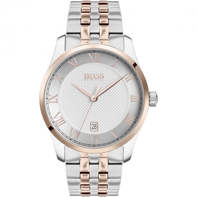 Hugo Boss 1513738 นาฬิกาผู้ชาย Master Quartz Men's Watch