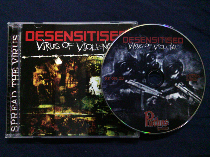 DESENSITISED'Virus Of Violence' CD