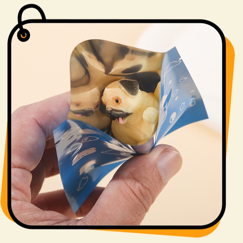 ถุงซีล 3 ด้าน ใส่ขนม คุกกี้ ลูกอม ขนาด 8x10 ซม.และขนาดใกล้เคียง จำนวน 95-100 ใบต่อแพ็ค