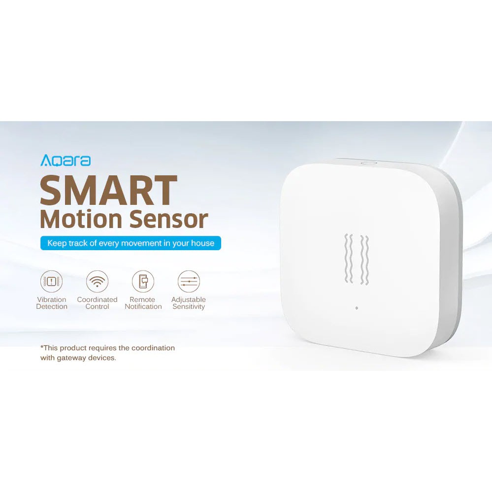 Xiaomi Aqara Smart Vibration Sensor - ตัวตรวจจับการสั่นสะเทือน Aqara (Zigbee) (CN)