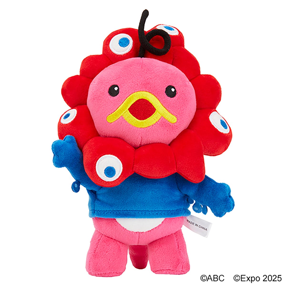 [PRE-ORDER] ตุ๊กตา แมสคอท ABC x MYAKU-MYAKU Official Mascot งาน Osaka Expo 2025 นำเข้าจากญี่ปุ่น EXPO2025 【エビシー】 ミャクミャク なりきり ぬいぐるみ