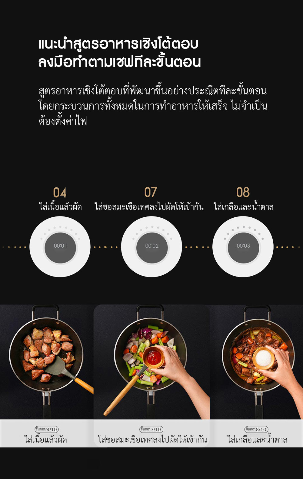 Xiaomi Smart Induction Cooker 2 - เตาแม่เหล็กไฟฟ้าอัจฉริยะ รุ่น 2