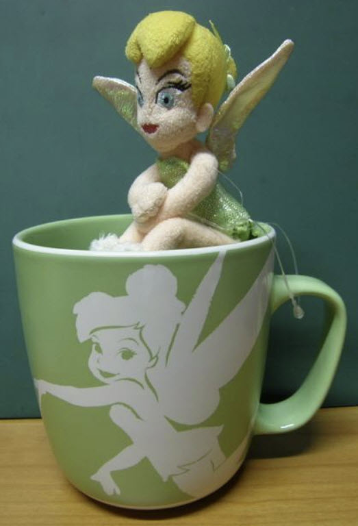 แก้วน้ำเซอรามิค Tinker Bell ขนาด 4.5 นิ้ว