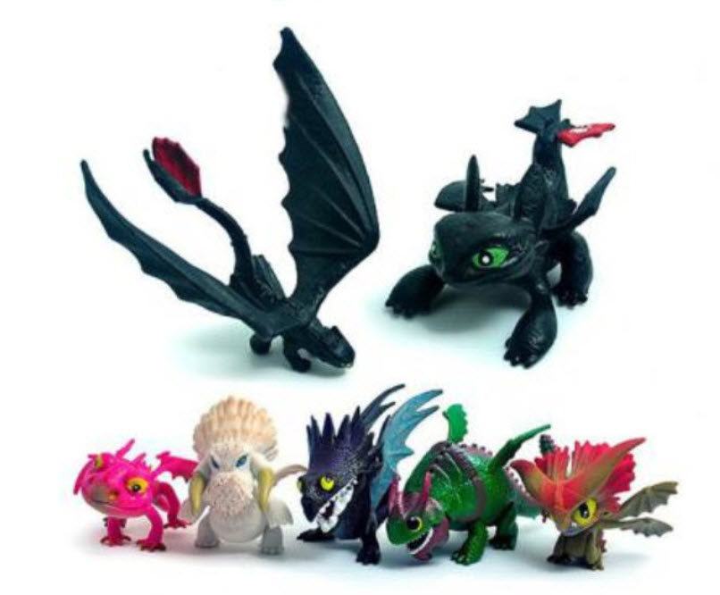 โมเดลรวมมังกร 7 ตัว