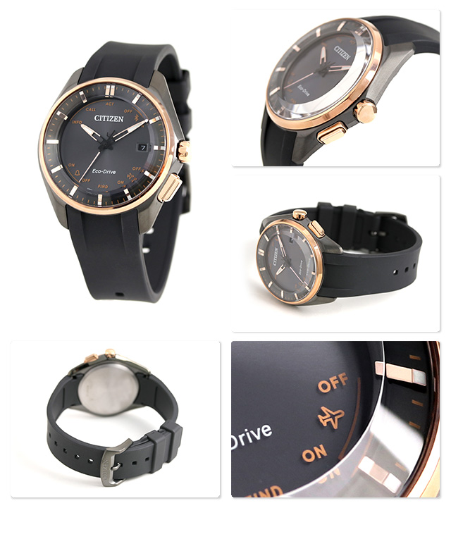 Citizen BZ4006-01E นาฬิกาผู้หญิง Eco-Drive Bluetooth Super Titanium Made in Japan Women's Watch