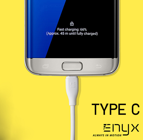 สายชาร์จ ENYX Hyper Charging Cable Type C 2.1A Fast Charge