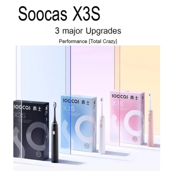 Xiaomi SOOCAS X3S Sonic Electronic Toothbrush - แปรงสีฟันไฟฟ้า SOOCAS X3S