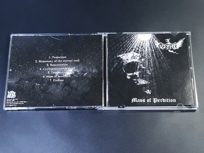 ORDALIE'Mass of Perdition' CD