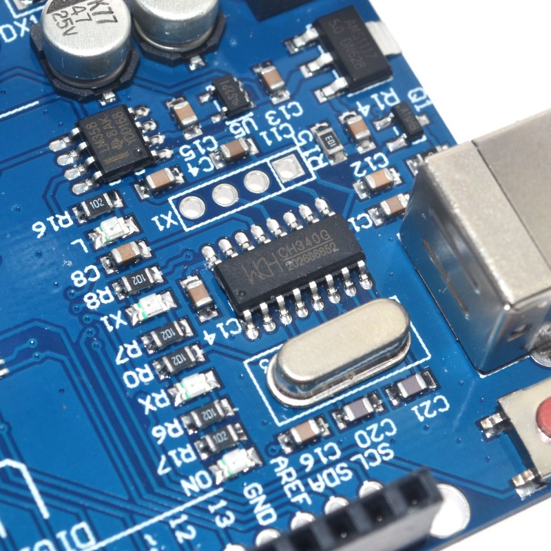 Arduino Uno R3 แบบ SMD พร้อมสาย USB
