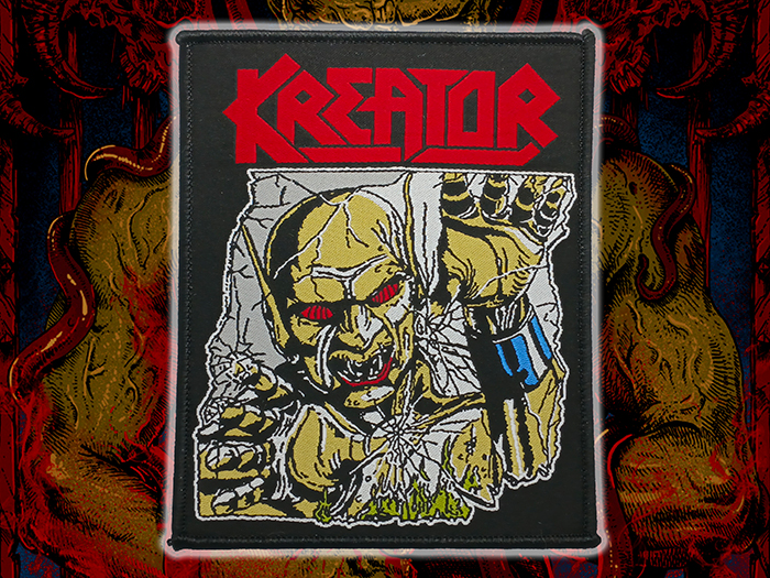 KREATOR 'Demon' Woven Patch