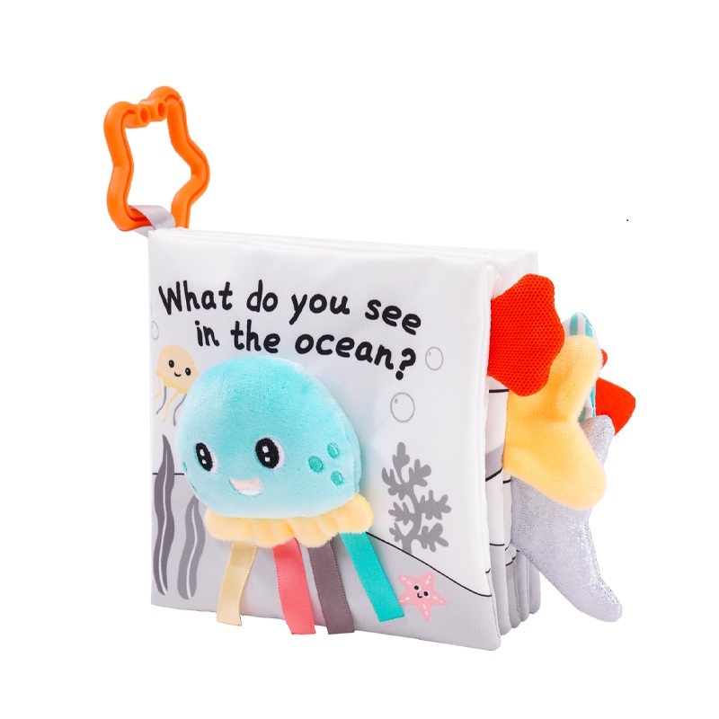 Sozzy หนังสือผ้า ลายโอเชี่ยน ลายจังเกิ้ล